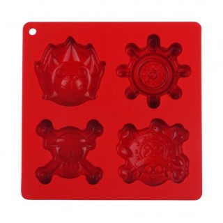 Candies One Piece Ice Tray-Red